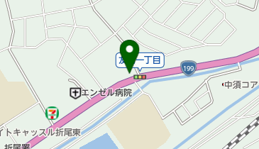ヘアーメイクバーンの地図画像