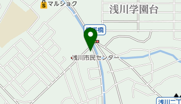 美容室夢追い人の地図画像