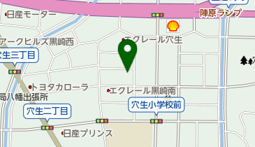 有限会社青山不動産の地図画像