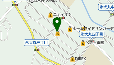 ビューティプラス永犬丸店の地図画像