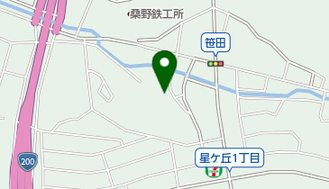 野面薬局の地図画像