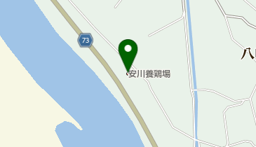 安川養鶏場の地図画像