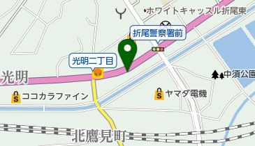 ヘアーサロン有田の地図画像