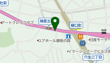 おしゃれ床屋ナウの地図画像