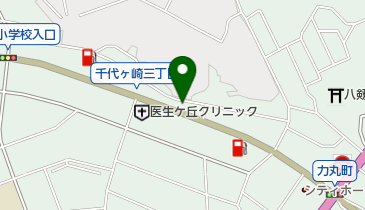 ハナイ理容の地図画像