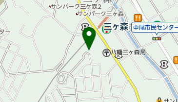 ラッキー理容所の地図画像