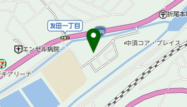 福岡県新々堀川排水機場の地図画像