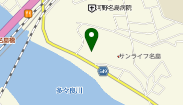 赤帽徳永引越サービスの地図画像