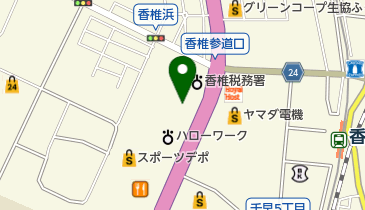 福岡市公民館 千早公民館の地図画像