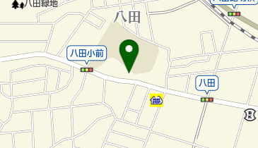 福岡市公民館 八田公民館の地図画像