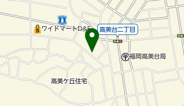 福岡市公民館 和白東公民館の地図画像