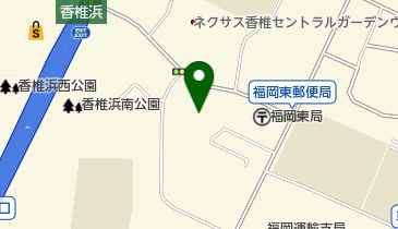 マナコフラワーアカデミー香椎教室・香椎浜スタジオ花時間の地図画像