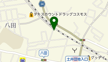 アンファン美容室の地図画像