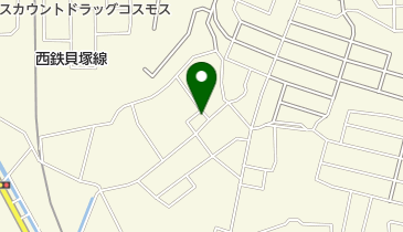 グッピィ美容室の地図画像