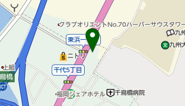 西鉄エム・テック株式会社機器サービス部の地図画像