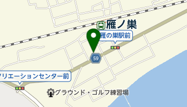 河北モータースの地図画像