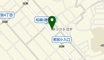 ネッツトヨタ福岡株式会社 松崎店の地図画像