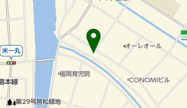 福島自動車株式会社の地図画像