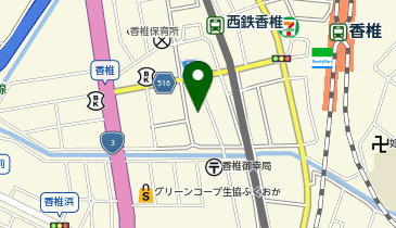 九州鴻池グループ こうのいけ・美容 香椎店の地図画像