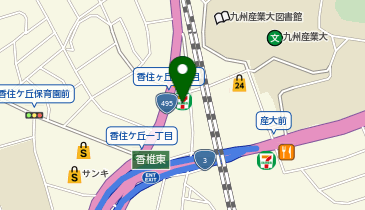 トレンド美容室の地図画像
