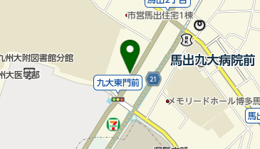 ビューティーサロンいのうえの地図画像