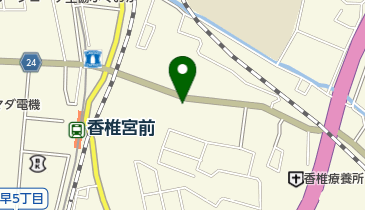 美容室ヴォワールの地図画像