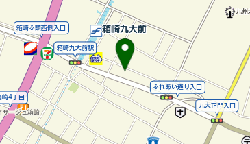 箱崎自由学舎えすぺらんさの地図画像