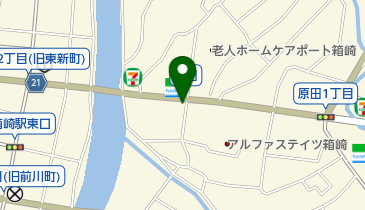 アソウヘアーサロンの地図画像