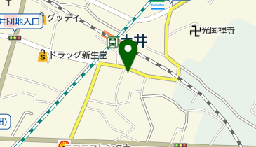 因幡理髪館の地図画像