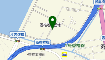 若葉食堂の地図画像