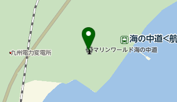 マリンワールドレストランの地図画像