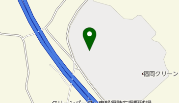 福岡市役所 環境局 施設部 クリーンパーク・東部の地図画像