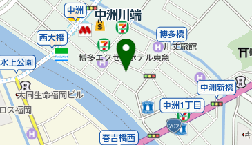 ヒロクロージングの地図画像