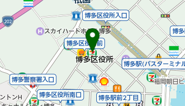 株式会社メディカルリーダース福岡営業所の地図画像