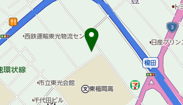 西部特機工業株式会社の地図画像
