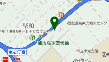 セラピ株式会社福岡営業所の地図画像