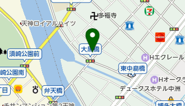 株式会社ハカタブイシーの地図画像