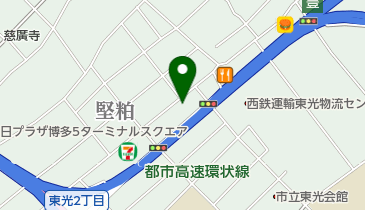 サンビー株式会社福岡店の地図画像