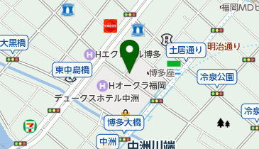 レストラン花幸の地図画像