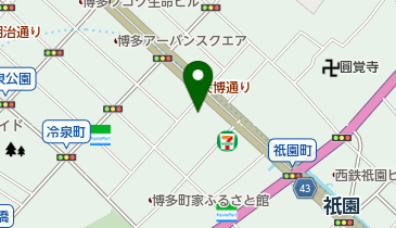 三愛オブリガス九州株式会社の地図画像