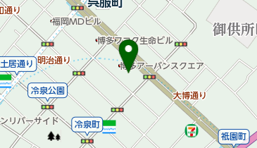 三井金属商事株式会社福岡支店の地図画像