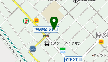 福信電業社の地図画像