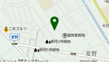 福岡市公民館 板付公民館の地図画像