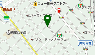 福岡市公民館 住吉公民館の地図画像