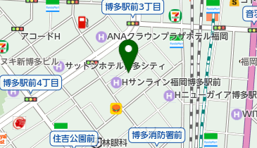 福岡市公民館 東住吉公民館の地図画像