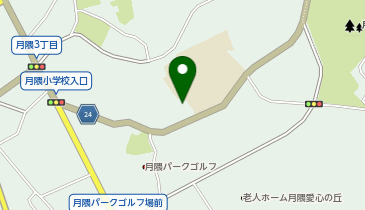 福岡市立空港周辺共同利用会館 月隈会館の地図画像