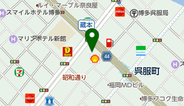 グリーンシッピング株式会社福岡支店通関事業部の地図画像