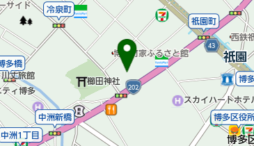 解決志向アプローチ研究所の地図画像