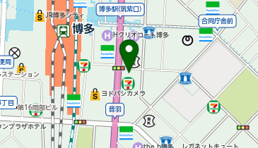 広島大学入学センター福岡オフィスの地図画像
