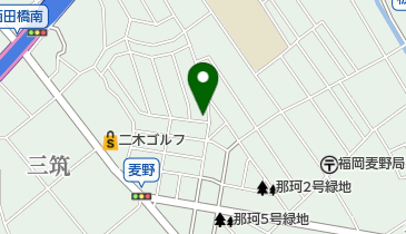 有限会社九州ガクブチの地図画像